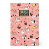 Caderno Pautado B5 Large - Sushi Cat - Legami