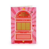 Cartão de Cumprimentos - Scratch Off Card - Love Jackpot - Legami