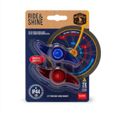 Conjunto de 2 Luzes Raios para Bicicleta - Ride & Shine - Space