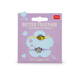 Conj. de 2 Pulseiras - Better Together - Bee - Legami
