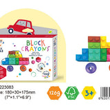 Block Crayons - Lápis de Cera em Blocos - Carro