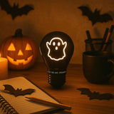Candeeiro de Mesa Lâmpada - Bulb Fiction - Ghost - Legami