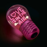 Candeeiro de Mesa Lâmpada - Bulb Fiction - Love is in the Air - Legami