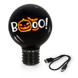 (Pre-Venda) Candeeiro de Mesa em Forma de Lâmpada - Bulb Fiction - Pumpkin - Halloween  - Legami