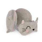 Almofada de Viagem com Máscara - My Travel Buddy - Kitty - Legami