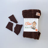 Collant sem Pés e Suspensórios - Coleção Warmy - Chocolate Brown