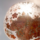 Bola de Praia 3D  - Pink Flowers - Little Dutch