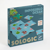 Impossiblo Ocean - Jogo de Lógica - 4 Puzzles Dominó - Djeco