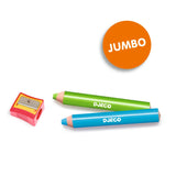 8 Lápis de Cor Jumbo - Djeco