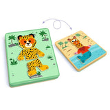 Mix & Match - Jogo Magnético - Animais - Djeco