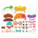 Mix & Match - Jogo Magnético - Retratos - Djeco