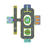 Puzzl'Up - Puzzle Gigante da Cidade - Crazy Motors - Djeco