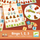 Eduludo - Bingo 1,2,3 Zahlen - Djeco