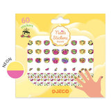 Nagelsticker - Blumen - Djeco