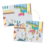 Feira - Autocolantes Reutilizáveis - Djeco