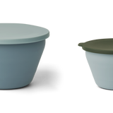 Bowl Dobrável em Silicone Dale - Azul - Liewood