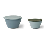 Bowl Dobrável em Silicone Dale - Azul - Liewood