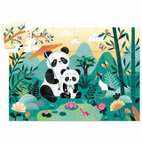 Löwe, der Panda – 24-teiliges Puzzle – Djeco