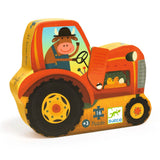 Silhouetten-Puzzle – Teo, der Dinosaurier – Djeco