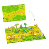 Autocolantes Lift-Up 3D - Animais - Djeco