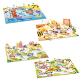 Autocolantes Lift-Up 3D - Veículos - Djeco