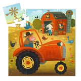 Silhouetten-Puzzle – Teo, der Dinosaurier – Djeco