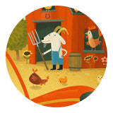 Silhouetten-Puzzle – Teo, der Dinosaurier – Djeco