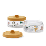 Conj. de 2 Caixas de Comida Empilháveis Dominique - 500ml - Around the World - Liewood