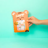 Brincos Autocolantes - Kawaii - Omy