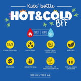 Garrafa Térmica Hot & Cold BFF - Dino - Legami