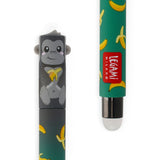 Caneta de Gel Apagável - Wild but Kind - Gorilla - Legami