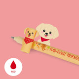Conj. 3 Canetas Apagáveis Edição Limitada - Fur-Ever Friends - Legami (Compra Max. 2 Unidades)