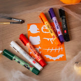 (Pré-venda) - Conj. de 6 Barras de Pintura Facial - Trick & Twist - Halloween- Legami