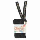 Collant sem Pés com Suspensórios - Dark Grey Patterned - Silly Silas