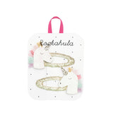 Conj. 2 Ganchos de Cabelo Rainbow Unicorn - Rockahula
