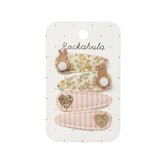 Conj. 4 Clipes Petal Bunny - Rockahula