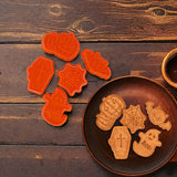 Conj. de 5 Formas de Bolachas com Carimbo - Cookie Time! - Legami
