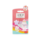 Conj. 4 Clipes de Cabelo - Clip Me Up! - Unicorn - Legami