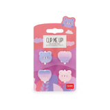 Conj. 4 Clipes de Cabelo - Clip Me Up! - Teddy Bear - Legami