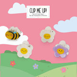 Conj. 4 Clipes de Cabelo - Clip Me Up! - Bee - Legami