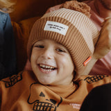 Gorro Color Block - Coffee - Hello Hossy