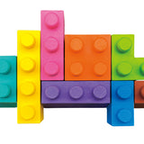 Block Crayons - Lápis de Cera em Blocos - Triceraptos