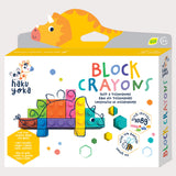 Block Crayons - Lápis de Cera em Blocos - Triceraptos