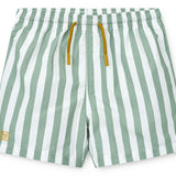 Duke Badeshorts – Stripe Peppermint – Liewood