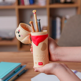 Estojo em Silicone Kawaii - Golden - Legami
