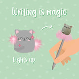 Esferográfica Gato Luminoso Writing is Magic - Kitty