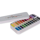 Caixa de Metal com 24 Aquarelas - Konges Slojd