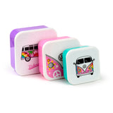 Conj. de 3 Caixas de Lanche - Summer Love VW Camper Bus