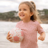 Pelota de playa - Flores rosas - Little Dutch