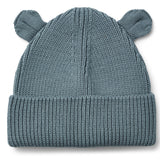 Gina Beanie aus Bio-Baumwolle – Walblau – Liewood